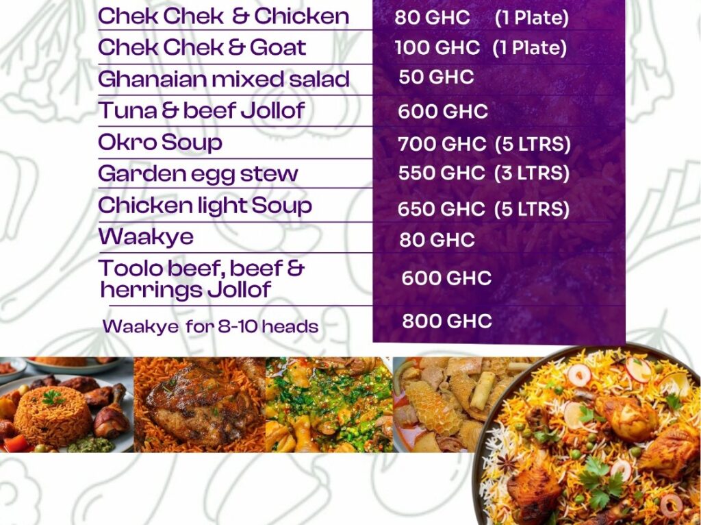 food menu2